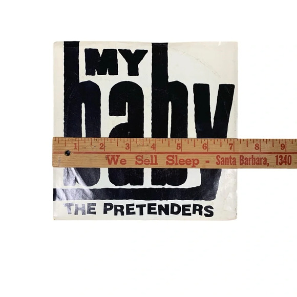 Vintage The Pretenders: My Baby 7” Single Vinyl - Picture 8 of 8